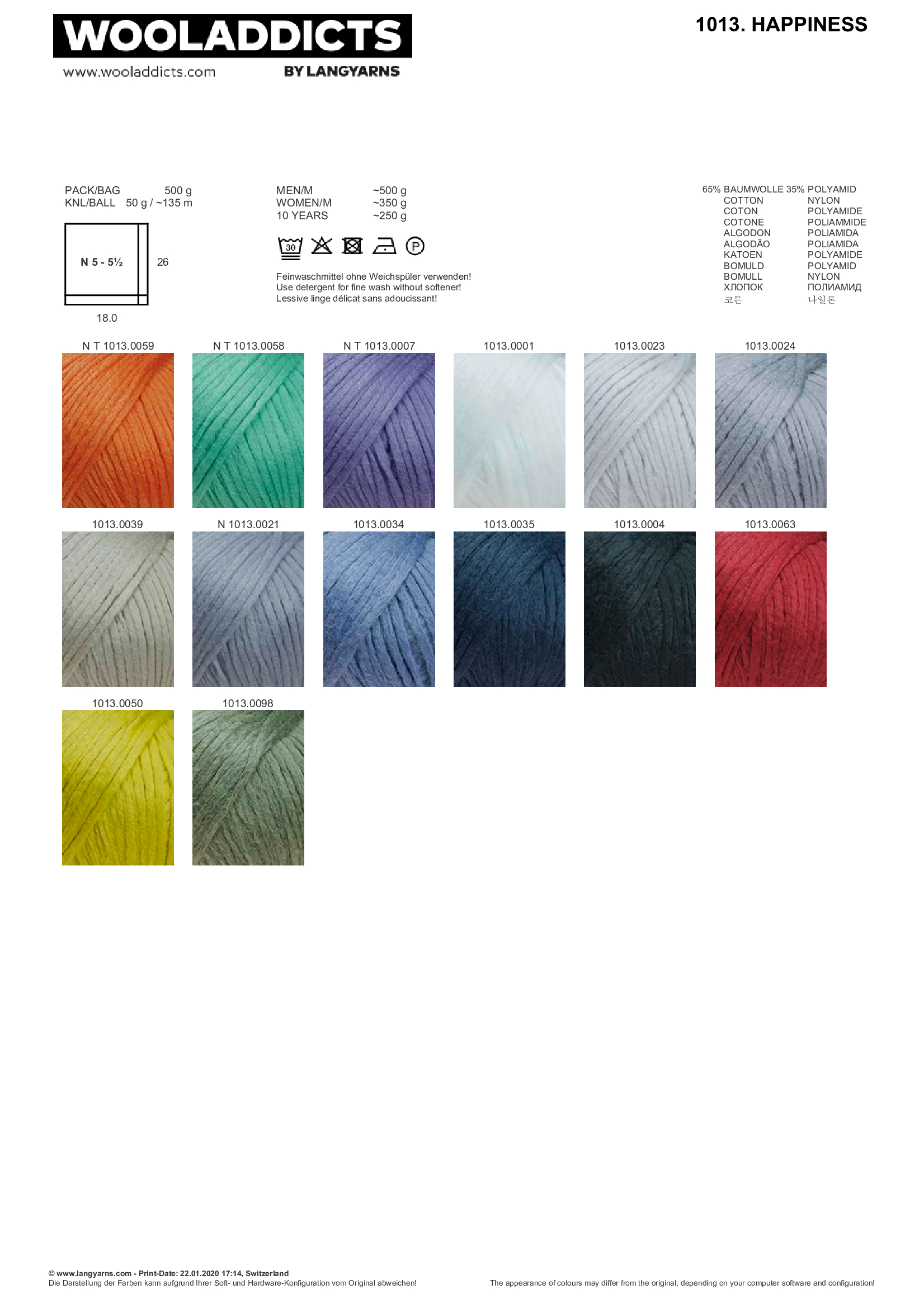 Happiness Wool Addicts 