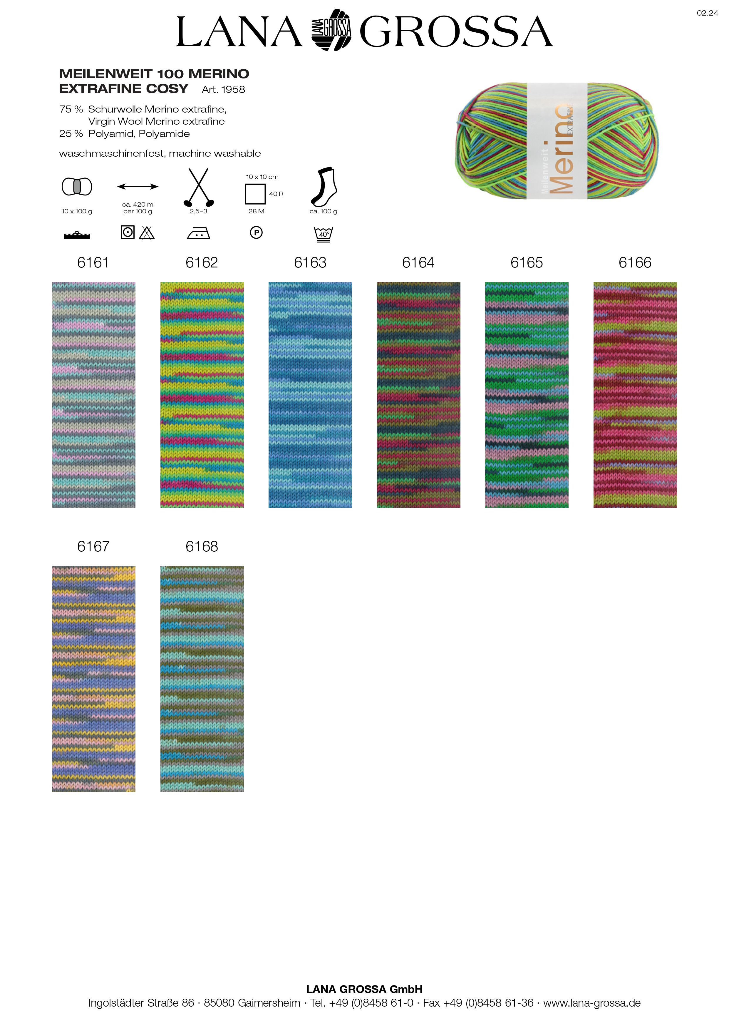 Meilenweit 100 Merino Extrafine Cosy