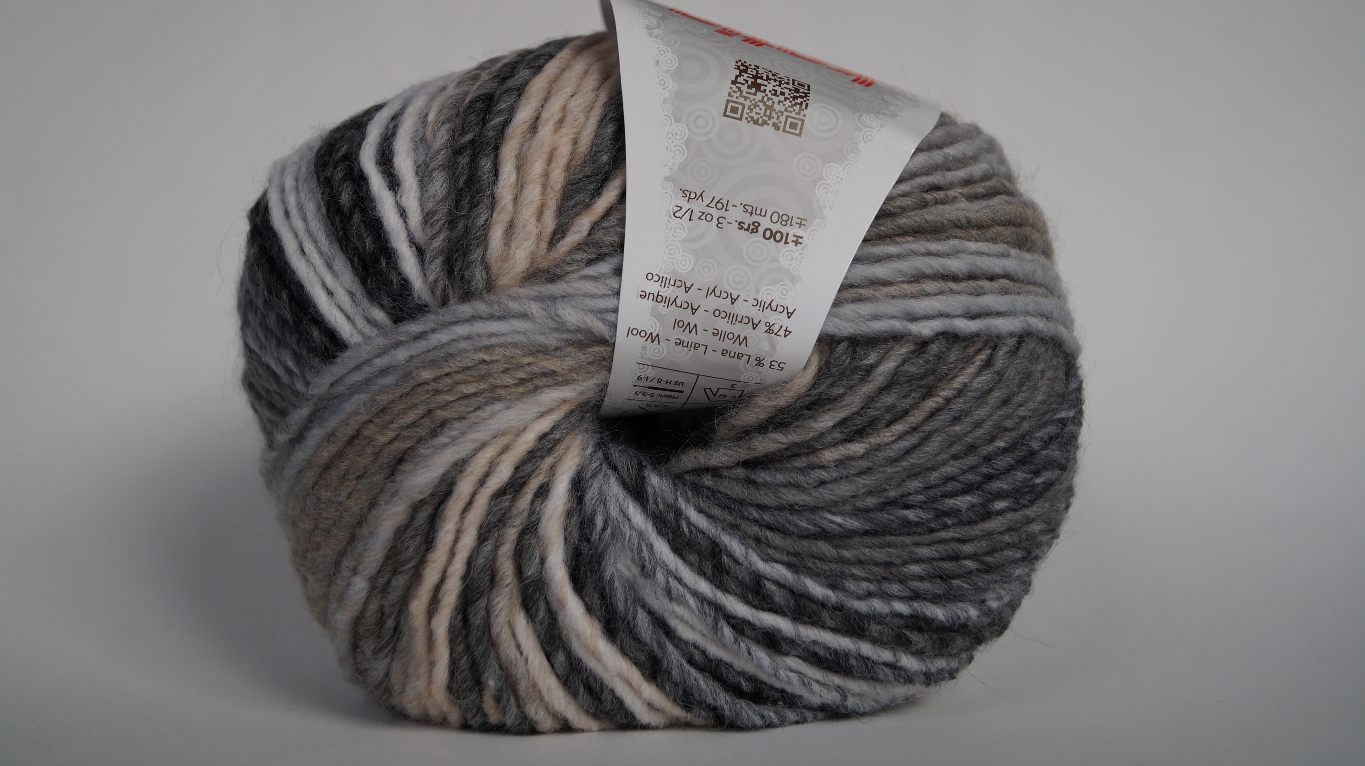 Azteca Milrayas:Farbe 701 grau-beige - 100g