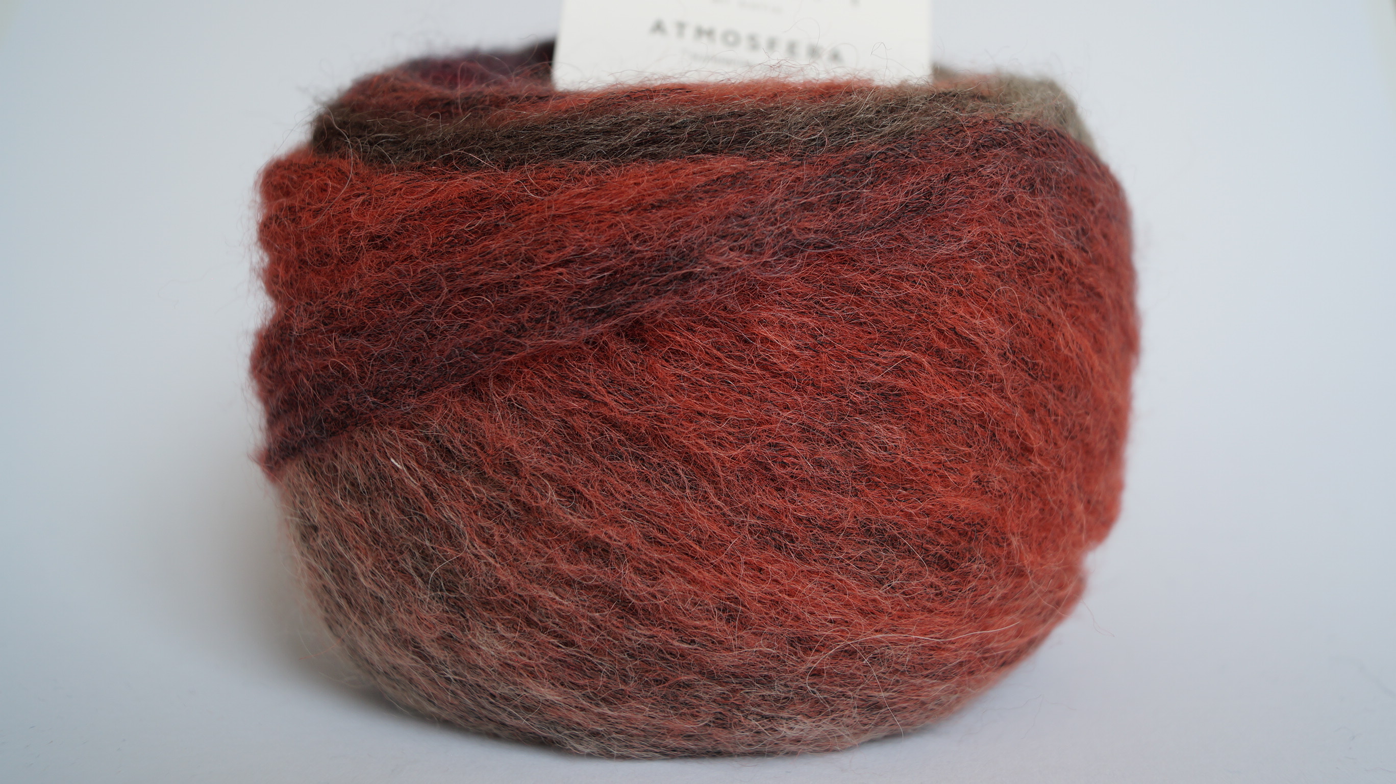 Farbe 309 - Weinrot-Grau-Orange-Braun