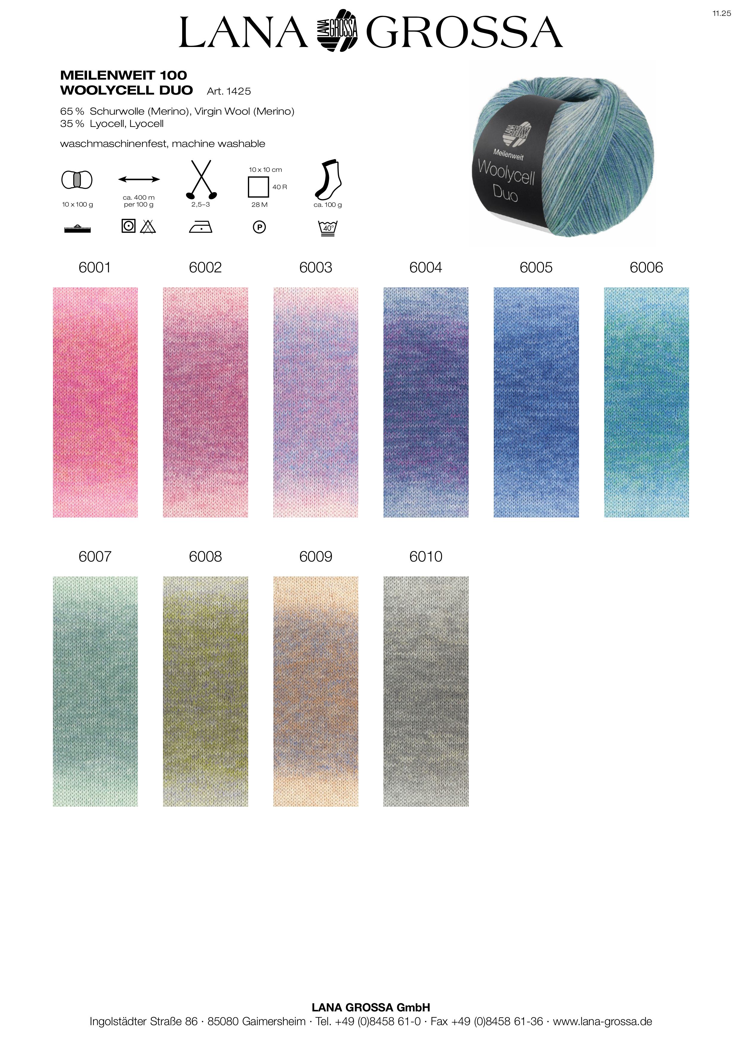 Meilenweit 100 Woolycell Duo