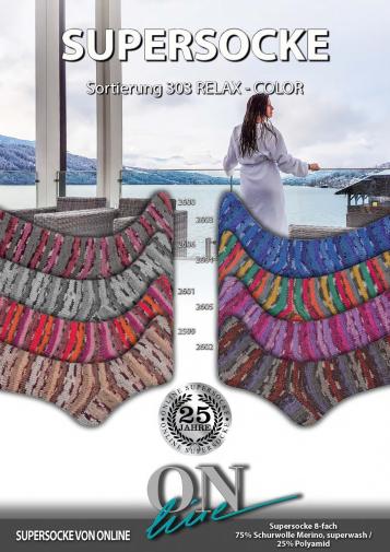 ONline Supersocke 8fach Relax Color