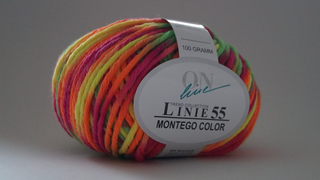 Montego Color: Farbe 301 neon-bunt - 100g